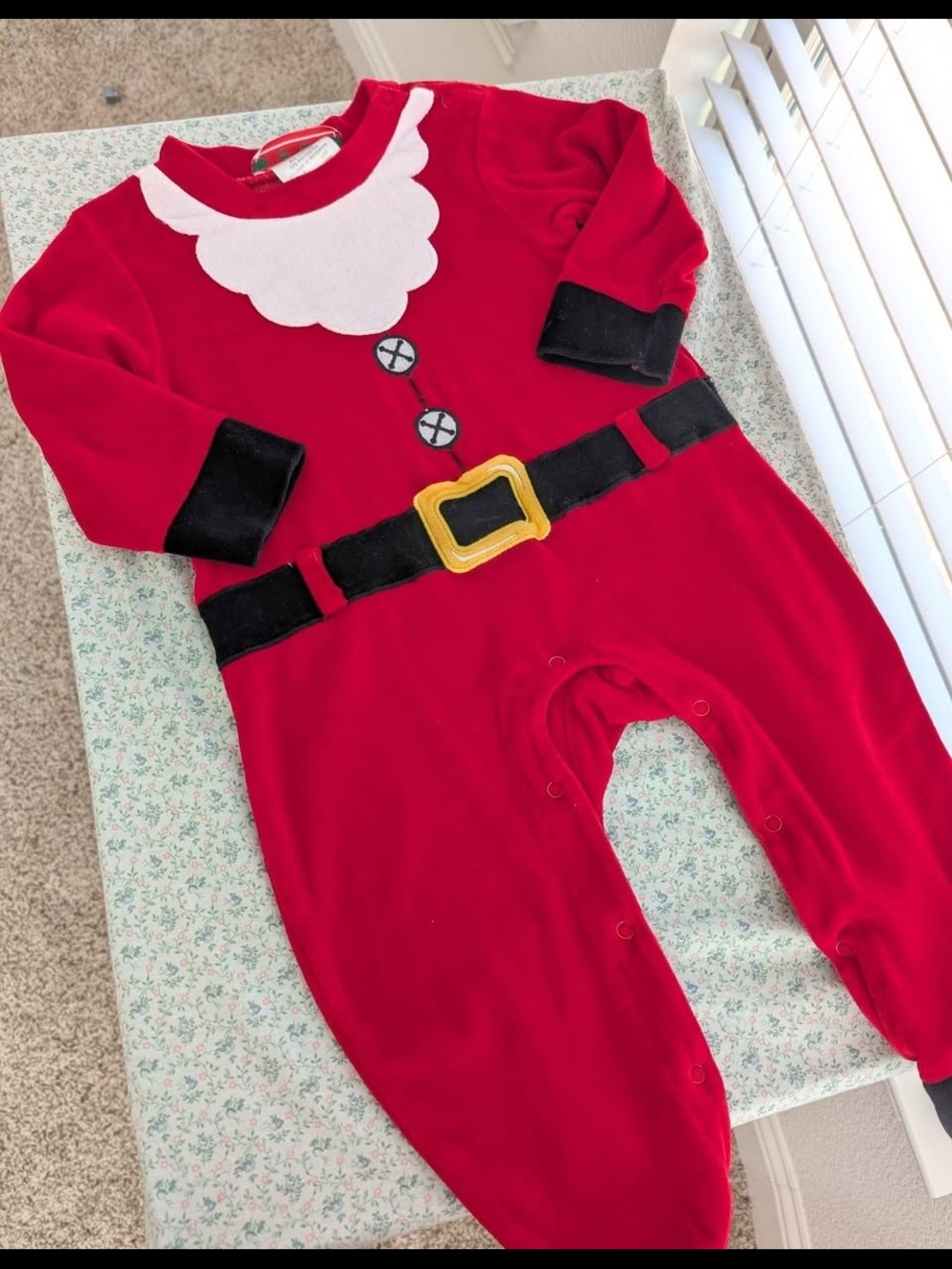 24 Mos Velvety Christmas Santa Pjs